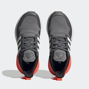 Adidas Charcoal and Crimson Athletic Shoes